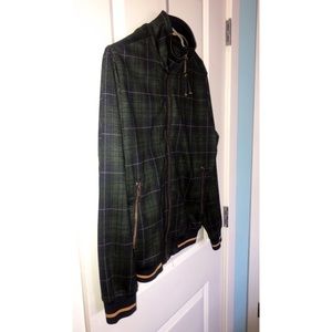 S Plaid Zara Men’s Fashion Bomber